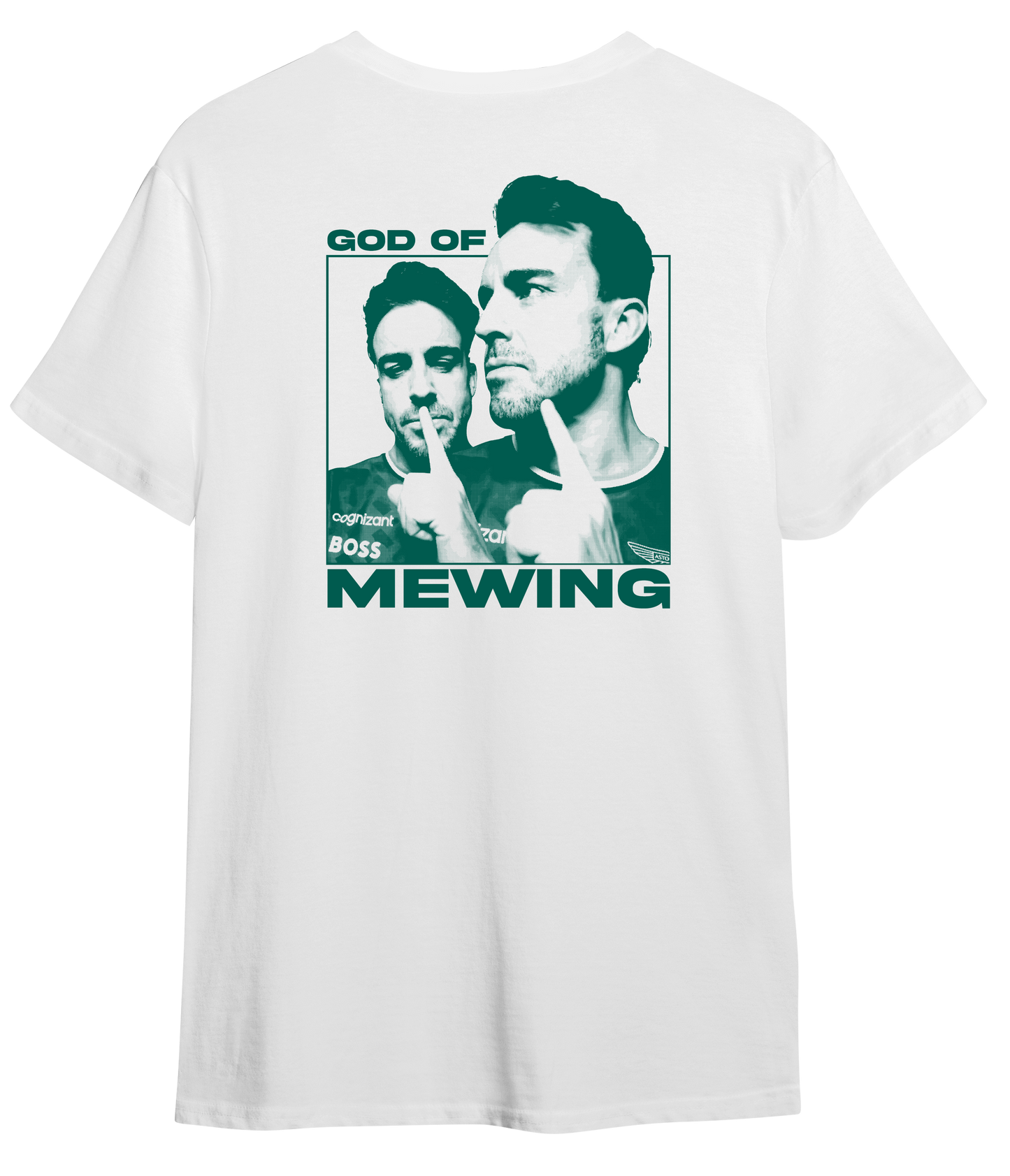 Camiseta God of Mewing